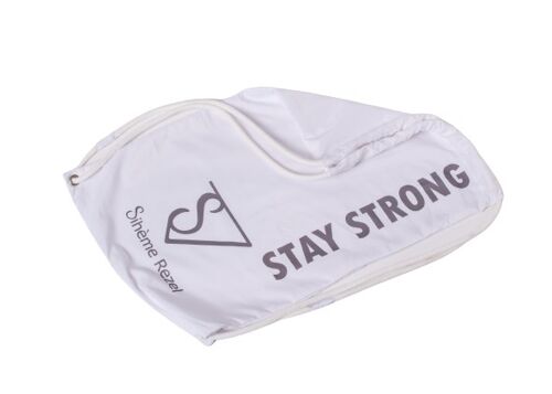 Sac de sport stay strong Blanc & Gris