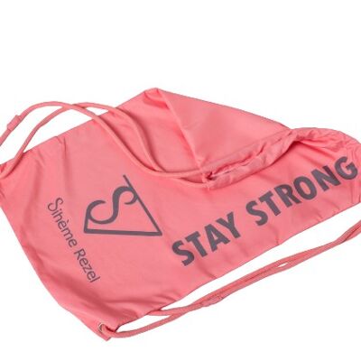 Sport bag stay strong Pink