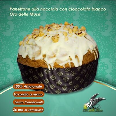 Panettone artisanal aux noisettes