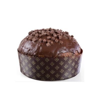 Panettone artisanal Calypso aux poires, chocolat et rhum