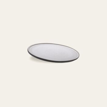 Petite assiette Ddoria - gris granit (ø 21,5 x 1,7 cm) - Grès EDDA - faïence - vaisselle - Fabriqué au Portugal - Élevé dans les Alpes 2