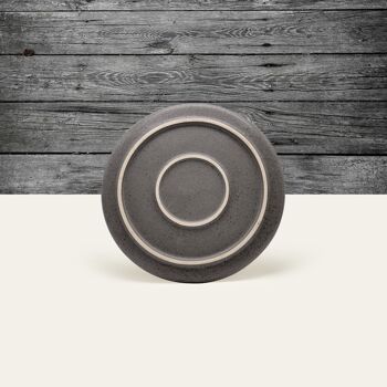 Petite assiette Ddoria - gris granit (ø 21,5 x 1,7 cm) - Grès EDDA - faïence - vaisselle - Fabriqué au Portugal - Élevé dans les Alpes 5
