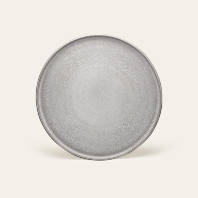 Teller Ddoria groß - Granit Grau (ø 28,5 x 2,0 cm) - EDDA stoneware - Steingut - Geschirr - Made in Portugal - Raised in the Alps