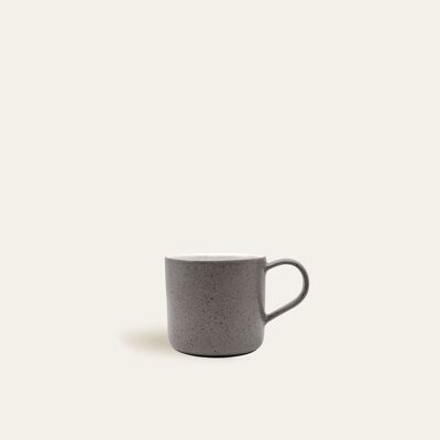 Cup Ddoria - granite gray (ø 8 x 9 cm, 0.35l) - EDDA stoneware - stoneware - tableware - Made in Portugal - Raised in the Alps