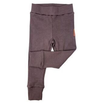 Pantalon RIB Enfant marron 1