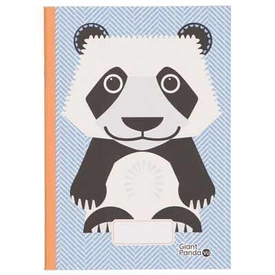A5 Panda-Notizbuch