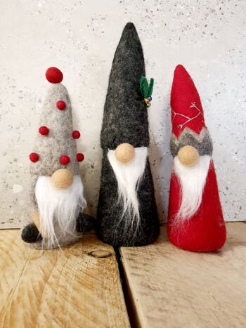 Feutre Nisse Tomte Christmas Gnome / Gonks 1