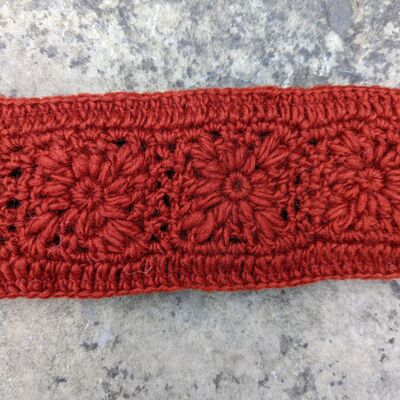 Cinnamon Crocheted Headband