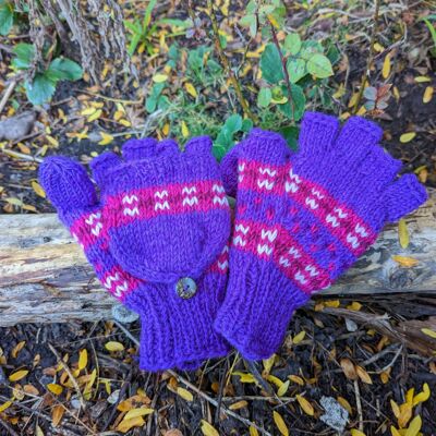 Crocus Foldover Mitten / Gloves