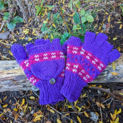 Crocus Foldover Mitten / Gloves