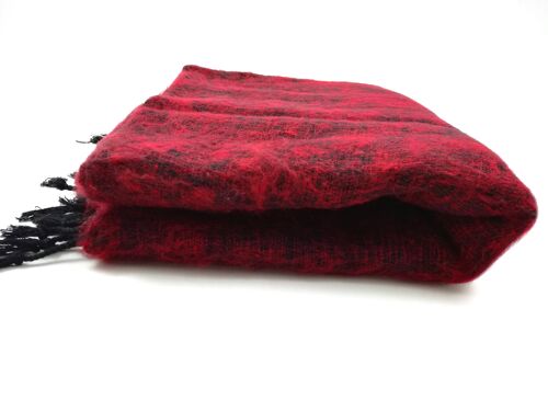 Nepali Shawls - Red/Black