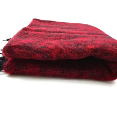 Nepali Shawls - Red/Black
