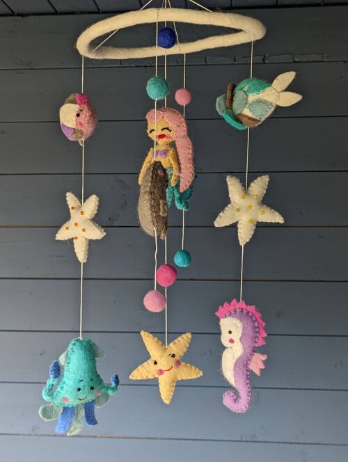 Under the Sea Felt Nursery Mobile