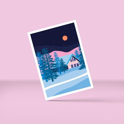 Winter-Postkarte