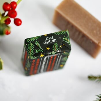 100% Natural Vegan Christmas Soap Bar 4