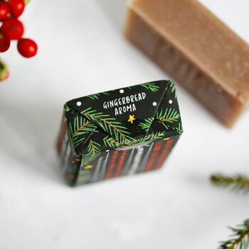 100% Natural Vegan Christmas Soap Bar 6