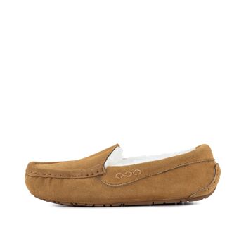 MOCASSIN EN CUIR DE MOUTON VEVELYN TAN 7