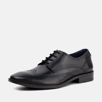 DERBY À BOUT D'AILE NOIR AUBYN POUR HOMME 2