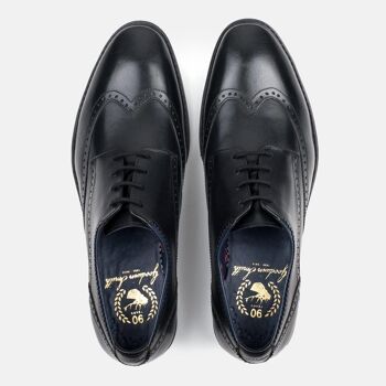 DERBY À BOUT D'AILE NOIR AUBYN POUR HOMME 4