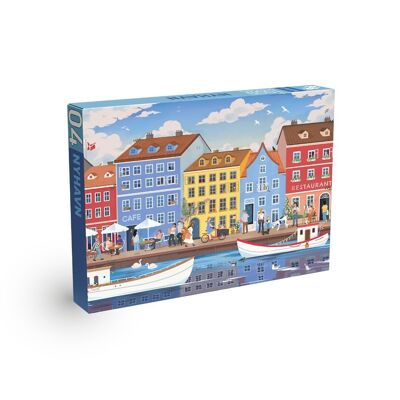 Rompecabezas Nyhavn de 1000 piezas