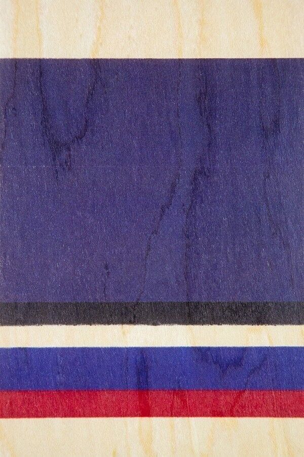 Postal de madera - bnf colores RBG