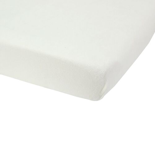 Housse matelas a langer ecru