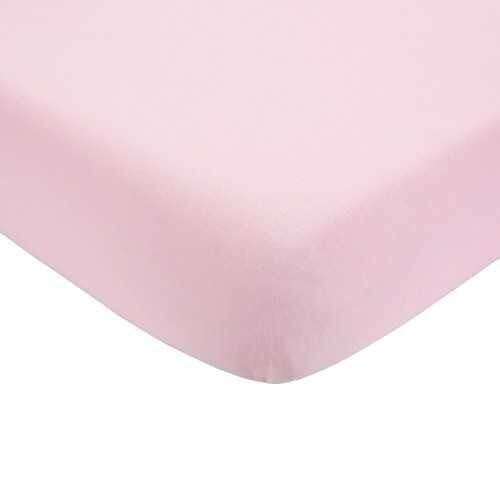 Drap housse rose 70x140cm