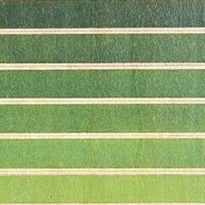 Wooden bookmarks - gradient colors green