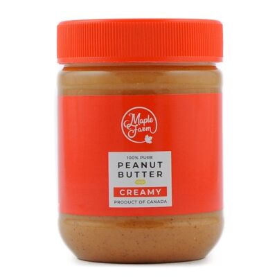 Pure Creamy Peanut Butter (CREAMY) - Jar of 325g
