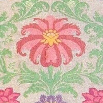 Marque-pages en bois- patterns pink flowers