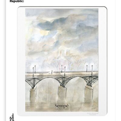 SEMPRE PONT DES ARTS 40x50 cm