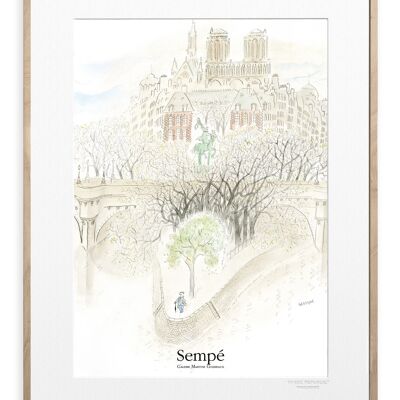 SEMPE NEUE BRÜCKE 30x40 cm