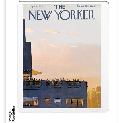 THE NEWYORKER 122 GETZ ROOF PARTY 40x50 cm