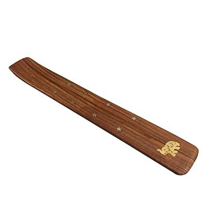 Aakriti Premium Wooden Handmade Incense Holder Incense Burner Aromatherapy Ornament Home Decor Meditation Yoga (Elephant