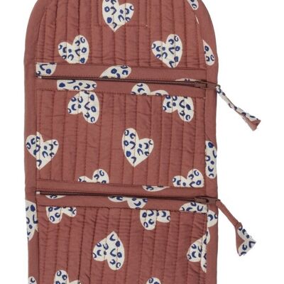 Monedero Wild Heart de terracota