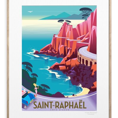 30x40 cm MONSIEUR Z SAINT RAPHAEL