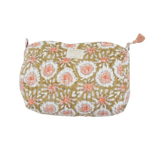 Trousse de toilette indienne INDI MARGOTTE OLIVE