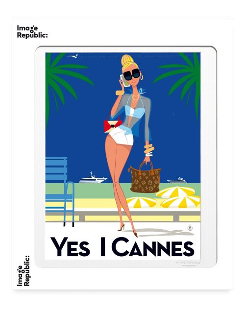 AFFICHE 30x40 cm MONSIEUR Z YES I CANNES