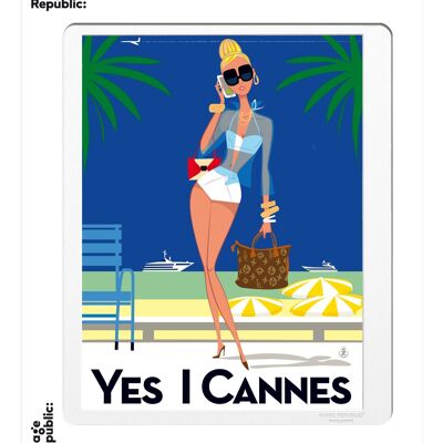 POSTER 30x40 cm MONSIEUR Z YES I CANNES