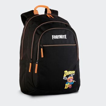 Sac à dos d'école primaire à double compartiment Fortnite Durrr 1