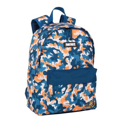 Sac à dos d'école américaine Fortnite Blue Camo