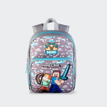 Sac à dos préscolaire Minecraft Warriors 2