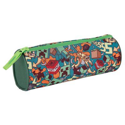 Minecraft Crazy Round School Pencil Case