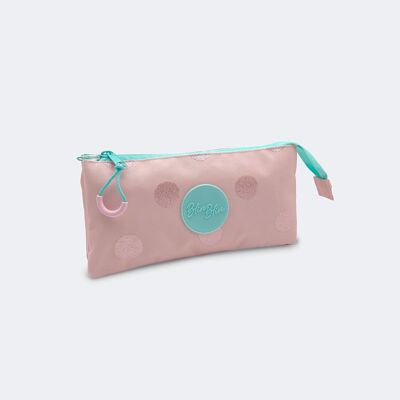 Triple Blin-blin Dots School Pencil Case