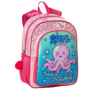 Pulpito Save The Ocean Jugendrucksack