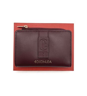 Portefeuille en cuir véritable, Coconuda pour femme, art. PDK325-77 2