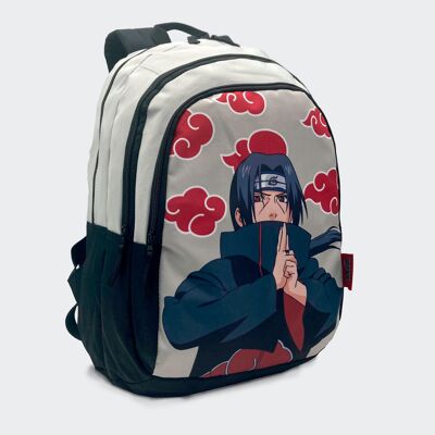 Naruto Itachi Primary Double Compartment School Backpack
