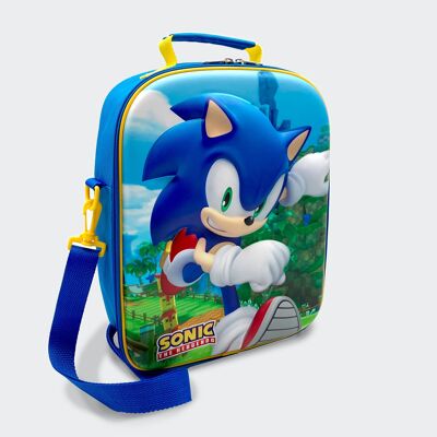Sonic 3d Eva Backpack Toiletry Bag