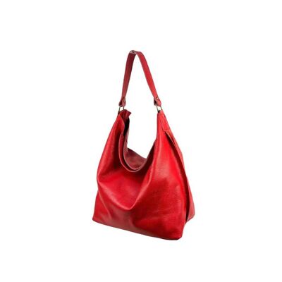 Sac Hobo en cuir pour femme avec grande capacité et poche intérieure