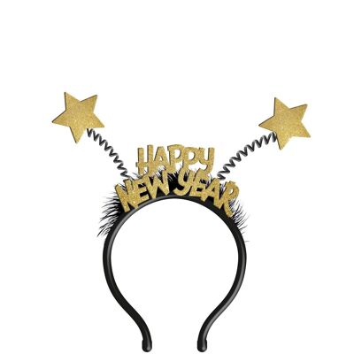 Tiara 'Feliz Año Nuevo' - BlackGold HNY